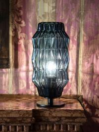 Lampe de table de style art nouveau en verre soufflé Japan