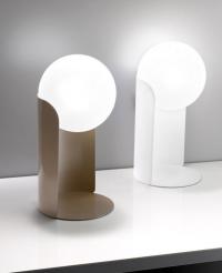 Lampe sur pied sphère Dew, version de table