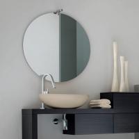 Miroir de salle de bains rond Sfera sans cadre 