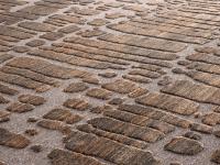 Détail du tapis de Siviglia dans la variante Gris-Tabac