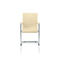 Chaise en monobloc Aqaba avec revêtement disponible en tissu, simili cuir ou cuir