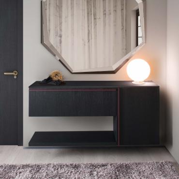 Credenza da ingresso con anta a ribalta Plan 02