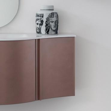 Terminale per mobile bagno curvo Atlantic