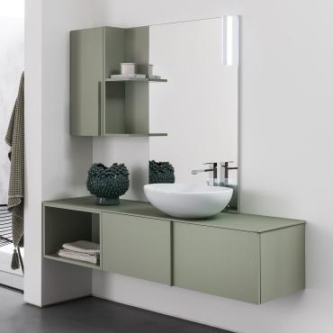 Arredo bagno con cestone e vano giorno N86 Atlantic