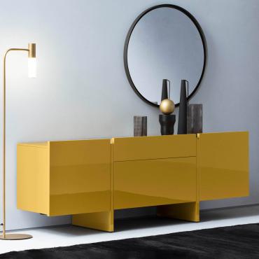 Credenza moderna bicolore Arrow