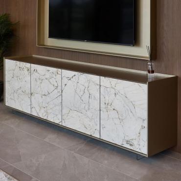 Credenza con frontali in ceramica Columbus Ceramic - Frontali in ceramica Statuarietto