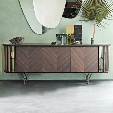 Credenza in legno e ferro Costes di Cattelan