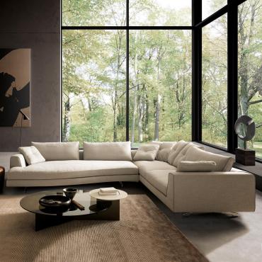 Divano componibile sagomato Hamilton