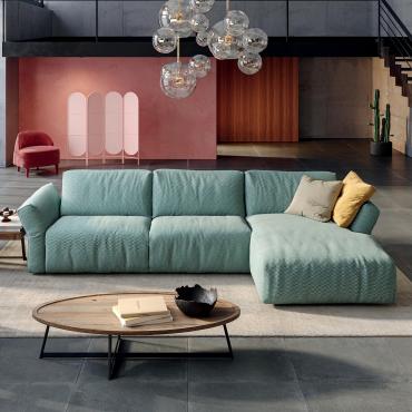 Divano letto moderno da salotto Cure