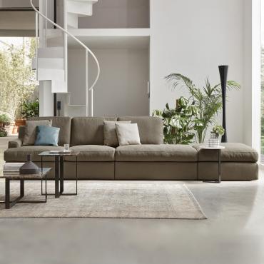 Divano componibile moderno Marlow 