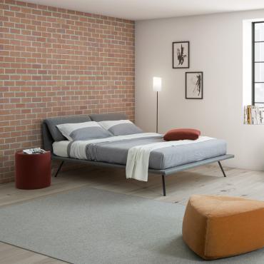 Letto con cuscini di testiera pieghevoli Baloo