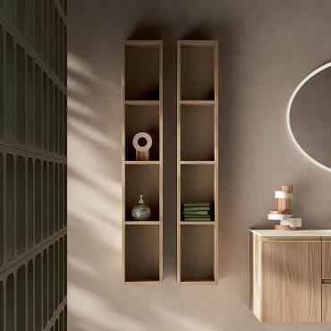 Mensola contenitore per bagno Atlantic Slim 