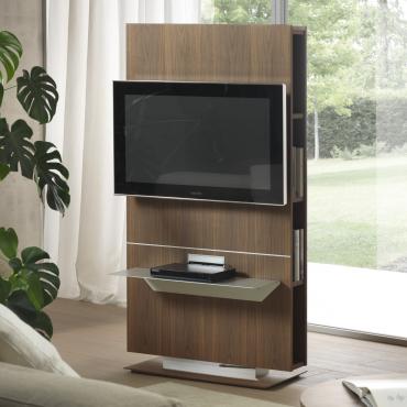 Moderno Mobile porta tv alto, porta tv Wood Moderno di Design, 156x51 cm