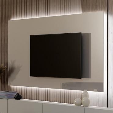 Pannello retro TV in vetro colorato Skylight