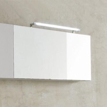 SUCIKORIO Specchio Bagno Contenitore con Luce in Alluminio, 66x61x13cm LED  Armadietto Specchiera Bagno con Contenitore 3000K-6500K Dimmerabile 