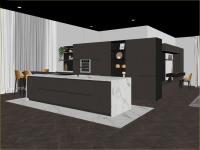 Progettazione Cucina - modello 3D