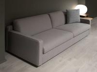 Divano letto Julian cm 234 con apertura trasversale per ospitare un materasso cm 160 x 190