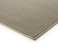 Particolare del tappeto Baltimora tinta unita con filato morbido, fitto e compatto