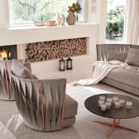 Poltrona e divano Twist dall'esclusivo design moderno