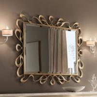 Specchio dorato per camera da letto Nastro di Cantori