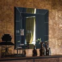 Specchio Regal di Cattelan, modello quadrato - finitura vetro specchiato fumè
