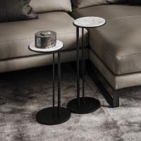 Tavolini in ceramica da lato divano Sting di Cattelan disponibili anche singolarmente