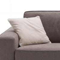 Cuscino imbottito per divano Milano Bedding: modello cm 40 x 40 con profilo