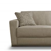 Cuscino imbottito per divano Milano Bedding cm 45 x 45 nel modello con angoli