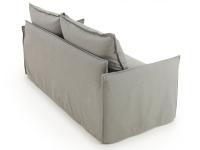 Vista posteriore e proporzioni del divano letto Gilles
