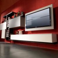 Porta Tv orientabile e apribile Swing disponibile in larghezza cm 120 e 130