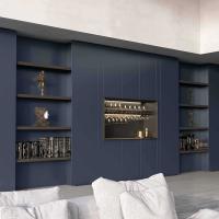 Elevata personalizzazione offerta dagli elementi Lounge con colonne ad ante con sbalzo di 12 cm