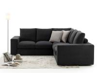 Modello angolare del divano Hyeres disponibile in un'ampia gamma di rivestimenti sfoderabili