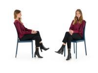 Proporzioni ed ergonomia di seduta della sedia Keilir