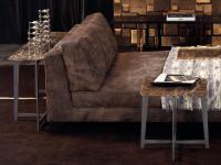 Combinazione BSeries di tavolino quadrato lato divano e tavolino rettangolare retro divano