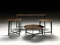 Set di tavolini in marmo BSeries di Borzalino