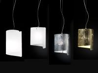 Lampada in vetro bianco Ricciolo - modelli a sospensione