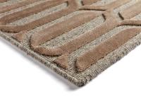 Particolare del tappeto Granada nella variante Beige-Beige
