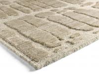 Particolare del tappeto Siviglia nella variante Beige-Beige