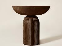 Tavolino Nogami in legno frassino bruno