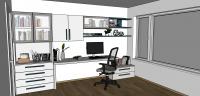 Progettazione 3D Camera - zona home office