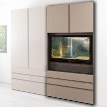 Wide - Element with Doors, Drawers and TV compartment