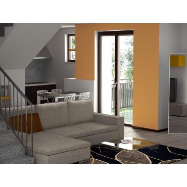 Progettazione 3D Open Space - render