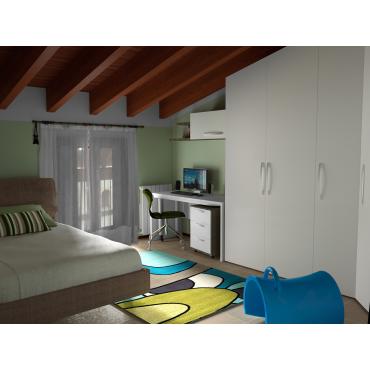 Progettazione 3D Cameretta - Render