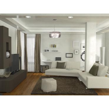 Living / Sitting Room 3D Design - Render