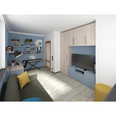 Progettazione 3D Soggiorno/Salotto - render