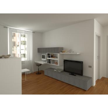 Progettazione 3D Soggiorno/Salotto - render