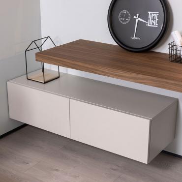 Plan drawer base unit with integrated single top