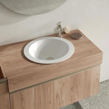 Atlantic modern wall-mounted bathroom furniture
