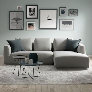 Everet low seating corner sofa