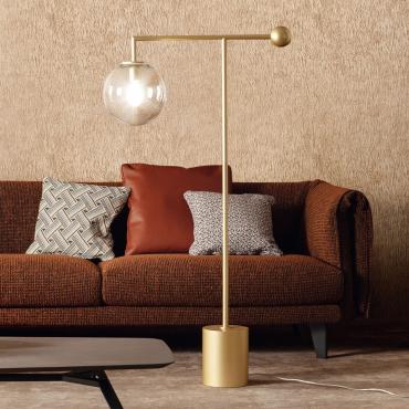 Bardot is a LED design table lamp by Bonaldo with minimal geometric structure